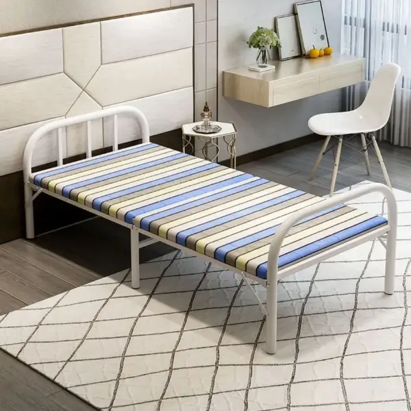 Giường Ngủ Có Nệm Gấp Gọn DAKITA Sọc 3 Màu