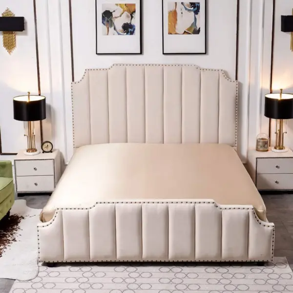 Giường Ngủ Bọc Nệm DAKITA Phong Cách Sang Trọng